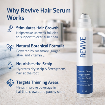 Revive Hair & Beard Growth Serum for Men
